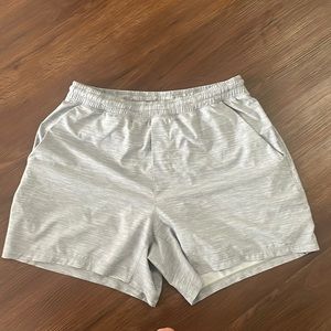 LULU Lemon Mens Built in Liner Performance Shorts